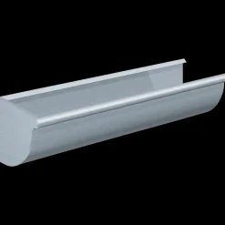 Rheinzink kvartrund venstre endebund 333x500x0,7 mm