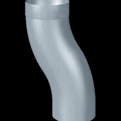 Rheinzink sokkelknæ/nedførsel 87 mm