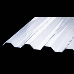 Rodena CGPVCT00XQCL PVC trapez tagplade 1115x3100x0,8 mm glasklar