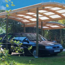 Rodena CGPVCT00XQCL PVC trapez tagplade 1115x3100x0,8 mm glasklar