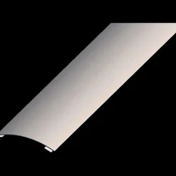 Roliba tæppeovergang 40x5 mm rustfrit stål selvklæbende 1 m