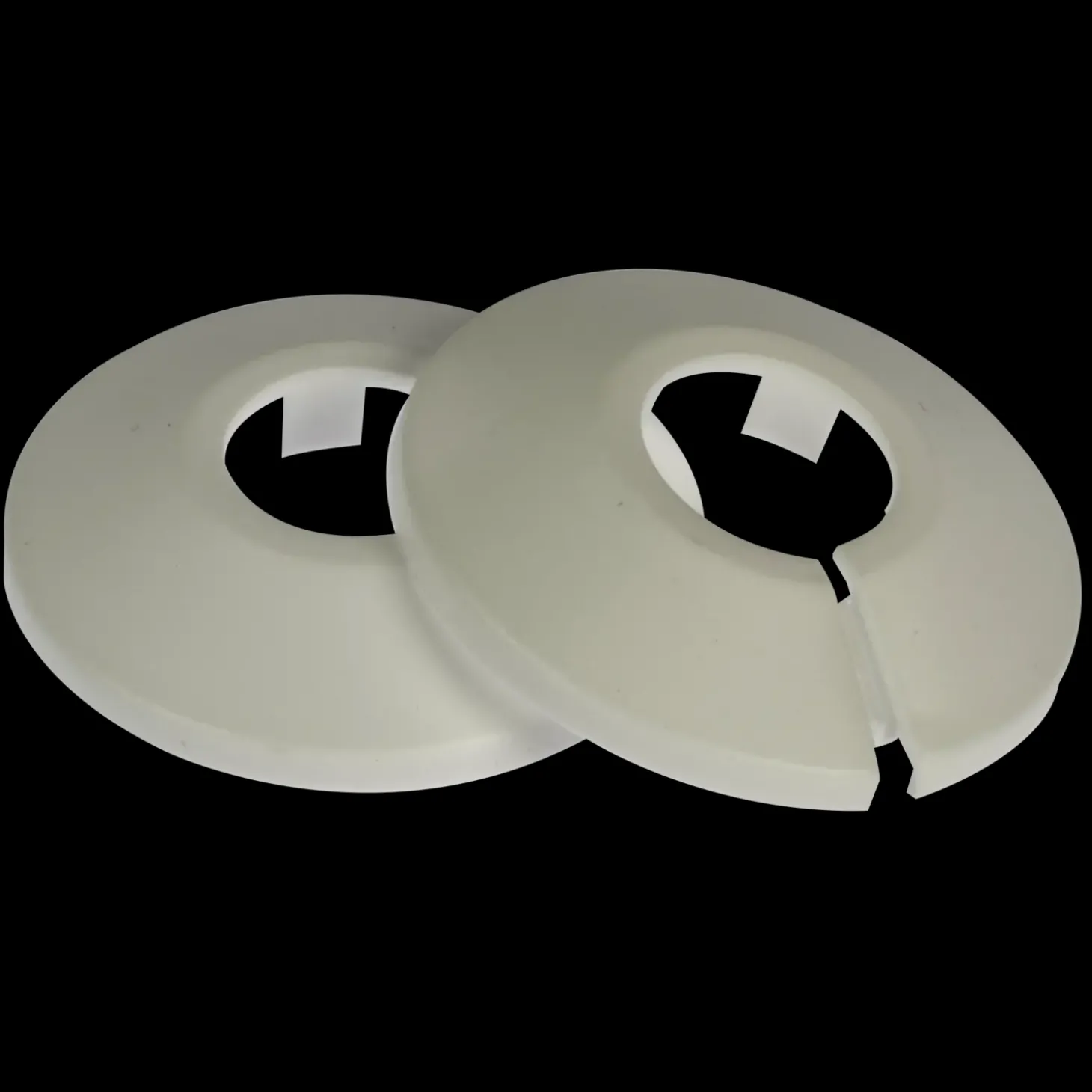 Roset 1/2" 22  mm hvid