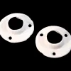 Roset Ø25 mm hvid 2 stk