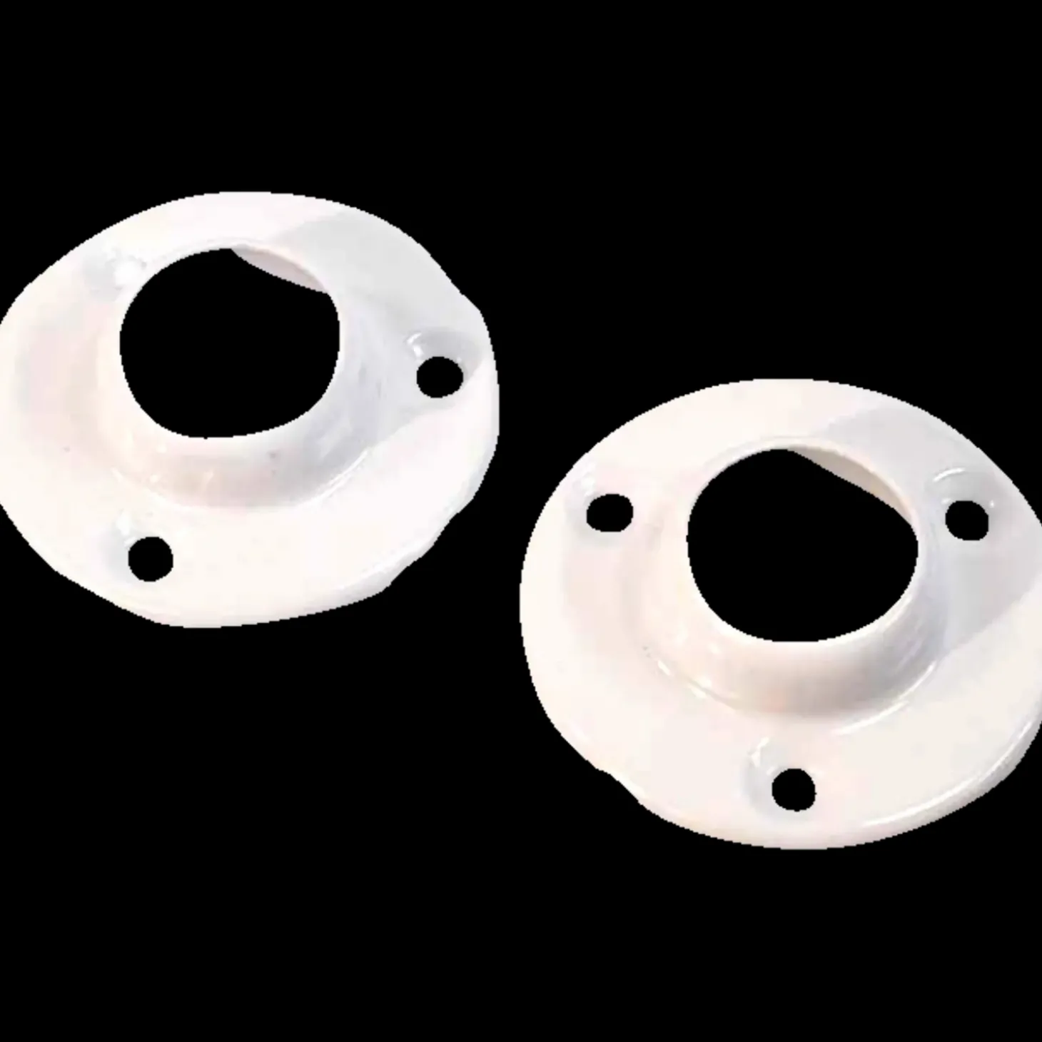 Roset Ø25 mm hvid 2 stk