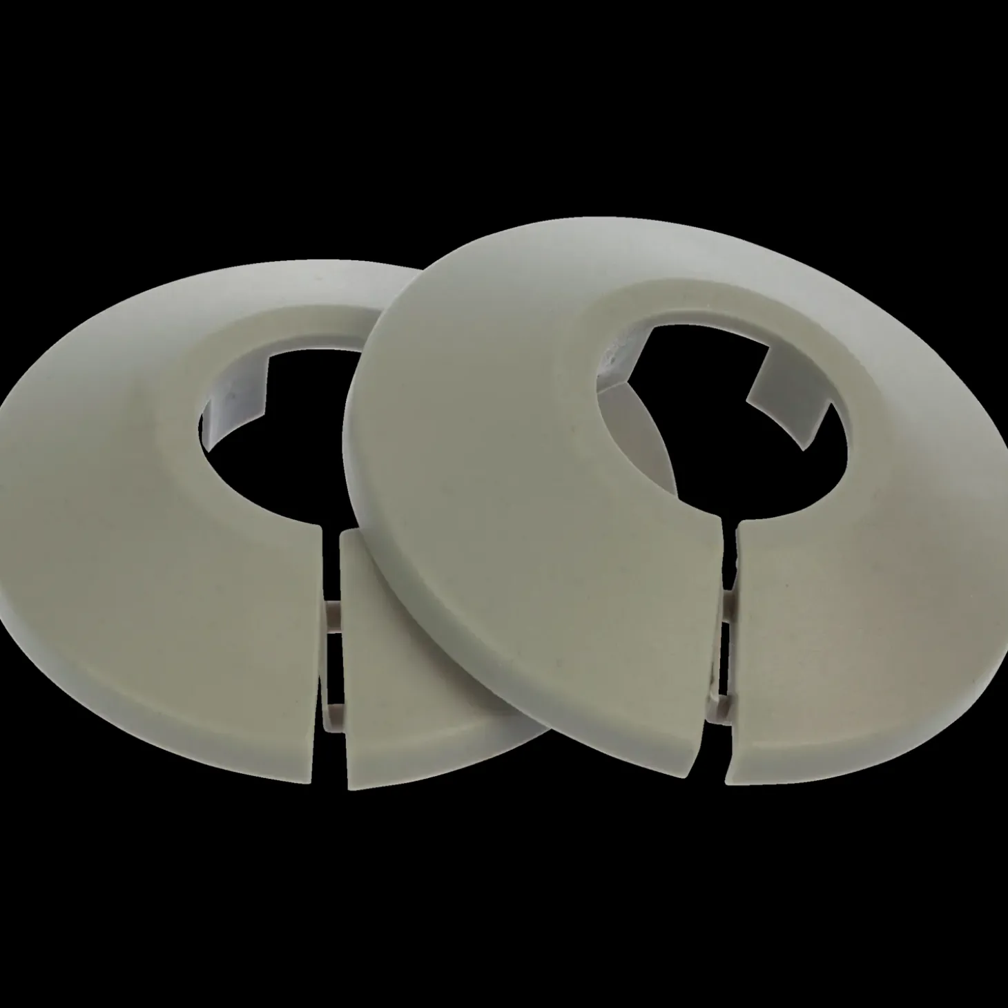 Roset 2-delt 1/2" 22 mm grå