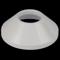 Roset t/afløbsrør 32/80 mm hvid plast