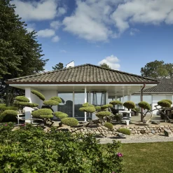 RT 820 Højslev vingetagsten lille dansk, sort blådæmpet nuanceret