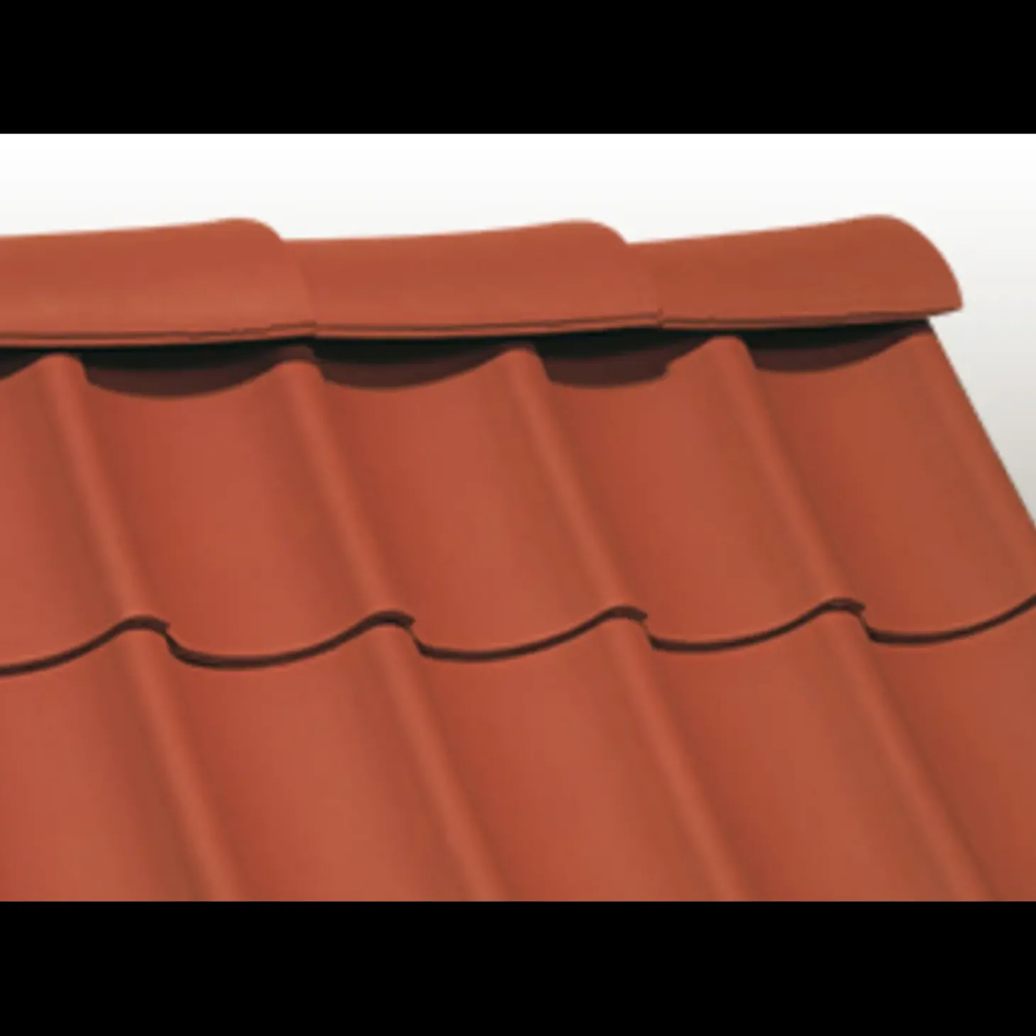 RT 801 Højslev vingetagsten normalformat, rød