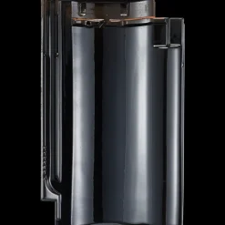 RT850 Laumans vingefalstagsten, sort glaseret