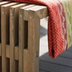 Rustik Trallebænk Design natur 138x49x45 cm