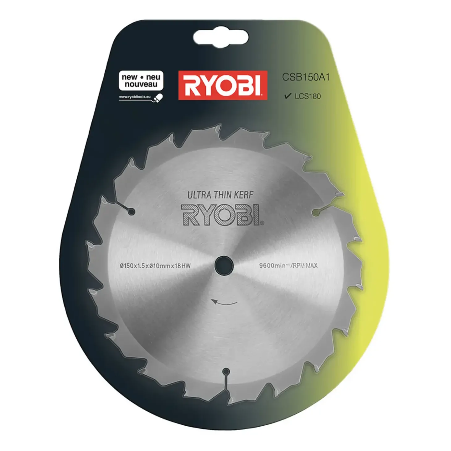 Ryobi CSB150A1 rundsavklinge Ø 150 mm