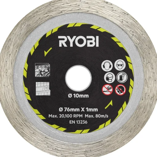 Ryobi RAKCOT03 skæreskiver til multisav Ø76 mm 3 stk.