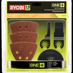 Ryobi RAK15MT multiværktøjssæt med 15 dele