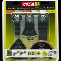 Ryobi RAK05MT universal tilbehørssæt t/multiværktøj 5 stk