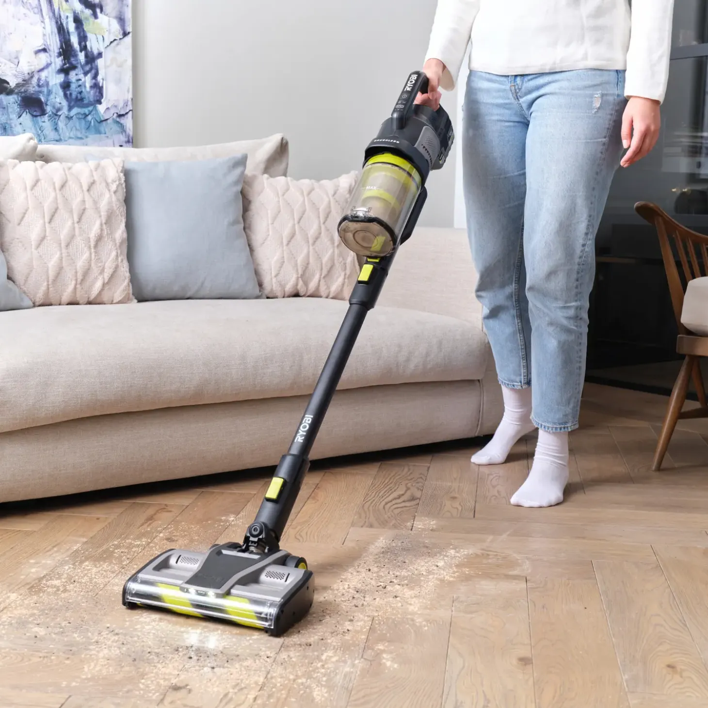 Ryobi RASV18BL-0 18V ONE+ støvsuger solo