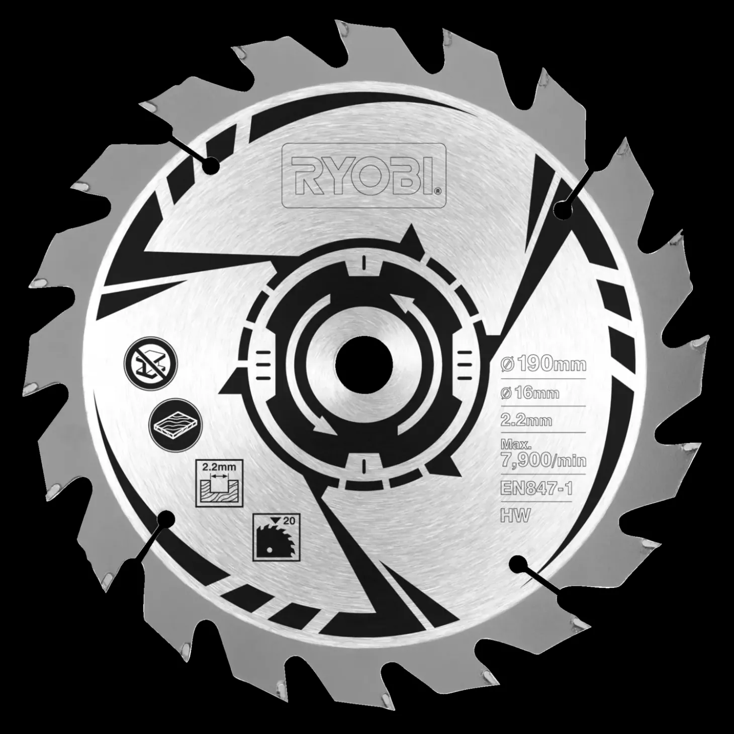 Ryobi RCS1400-G rundsav 1400W