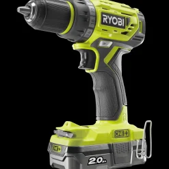 Ryobi R18DD7-220S bore-/skruemaskine 18V ONE+ 2x2,0 Ah