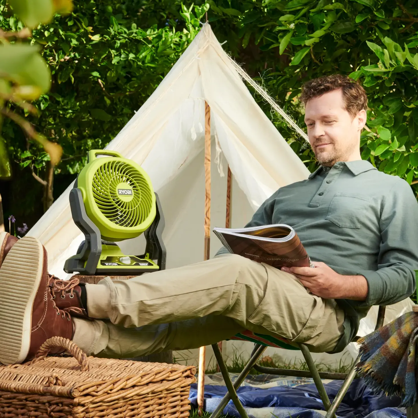 Ryobi RF18-0 Whisper ventilator 18V ONE+