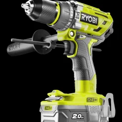 Ryobi R18PD7-220B akku slagbore-/skruemaskine 2x2,0 Ah 18V ONE+