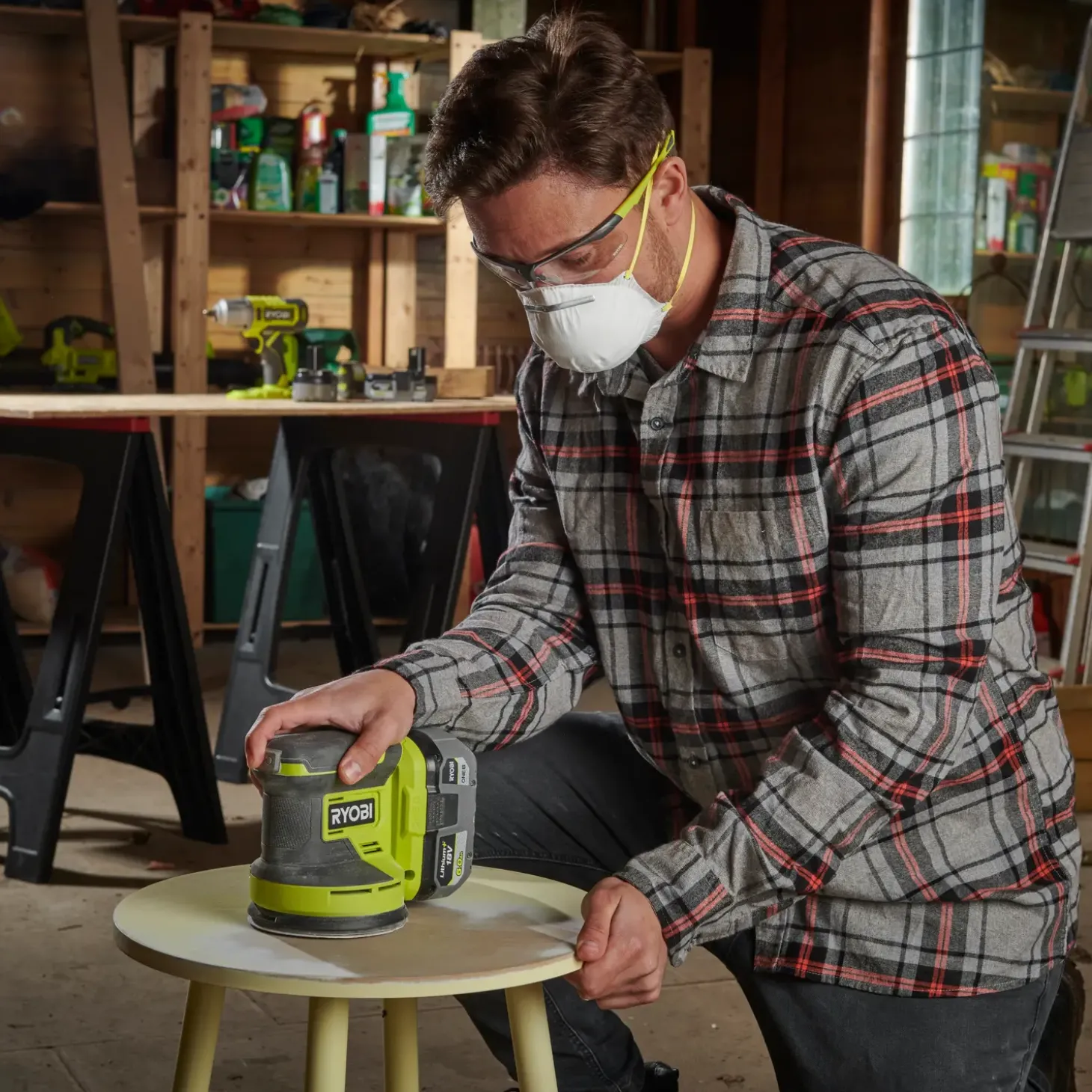 RYOBI RROS18-0 excentersliber 18V ONE+