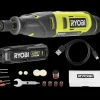 Ryobi RRT4-120GA15 4V USB multiværktøj, med 15 tilbehørsdele