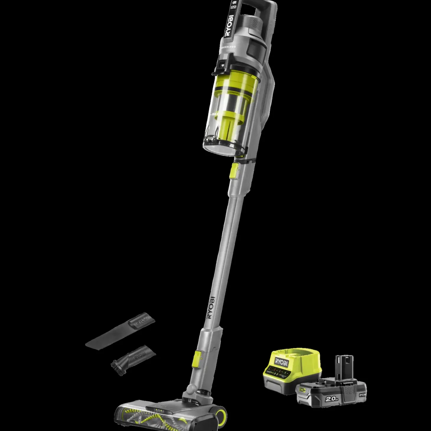 Ryobi RSVS18-1C20G 18V støvsugersæt