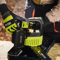 Ryobi RY18CSX30A-150 18V ONE+ kædesav 5,0 Ah batteri og lader