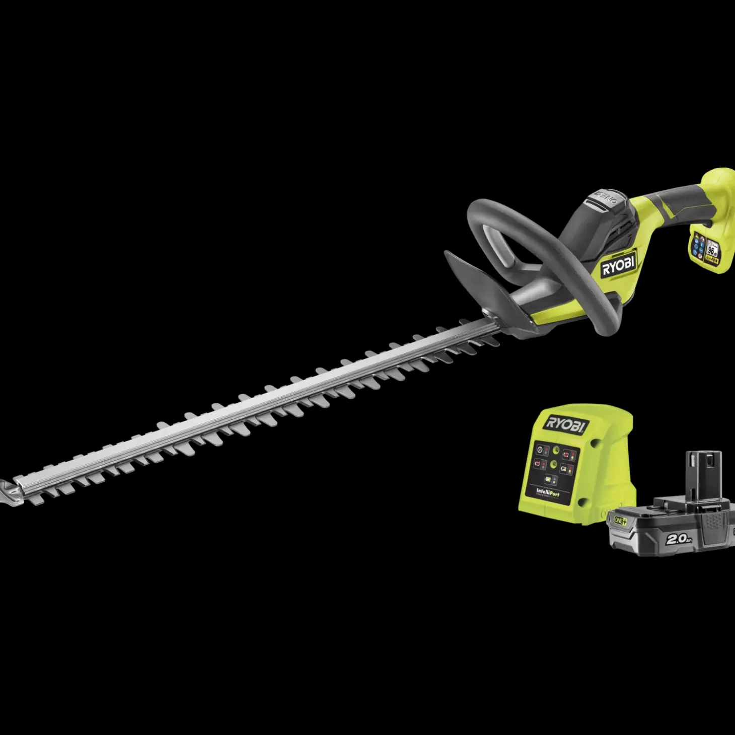 Ryobi RY18HT55A hækkeklipper 1x2.0 Ah batteri/lader 18V ONE+