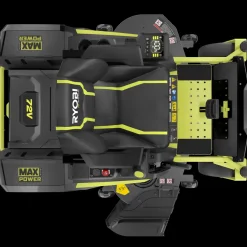 Ryobi RY72ZTRX107-210 72V 137 cm zero turn plæneklipper 3x10 Ah batt.