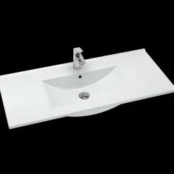 Scanbad Amber Vask 101x45,5 cm porcelæn hvid
