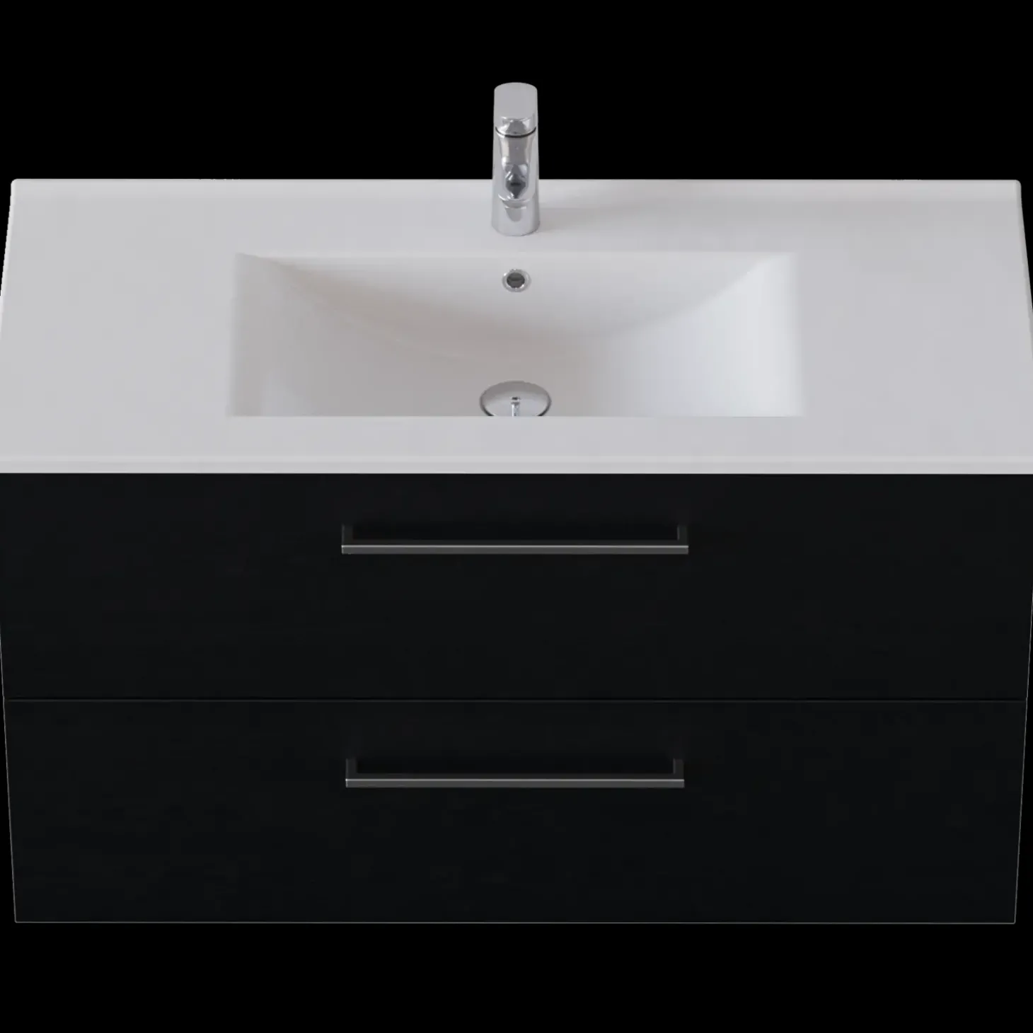 Scanbad Amber Vask 101x45,5 cm porcelæn hvid