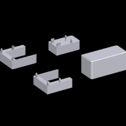 Scanbad Match afstandsstykker 2x6 mm dør/fast væg krom