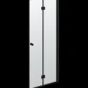 Scanbad Match foldbar brusedør 79x200 cm mat sort