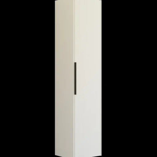 Scanbad NOW højskab m/enkelt låge 176x40x35 cm mat sand, stribet front