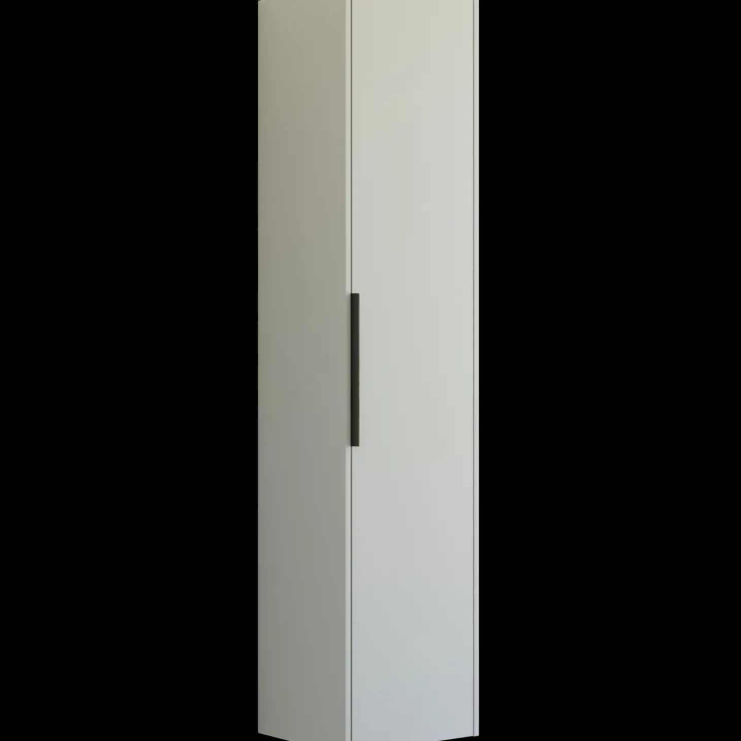 Scanbad NOW højskab m/enkelt låge 176x40x35 cm mat lyseblå, glat front