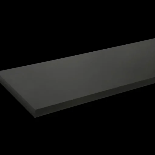 Scandiwood hylde sort folie 16x400x800 mm