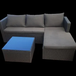 Sejerø sofasæt med bord sort