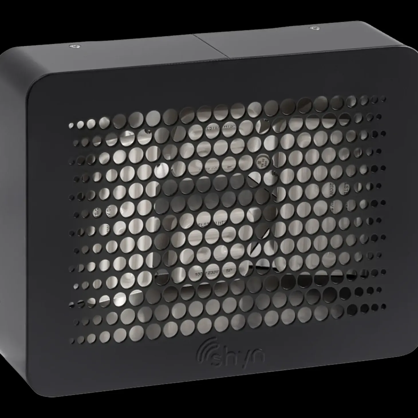 Shyn infrarød radiator 600W u/gennemføring sort