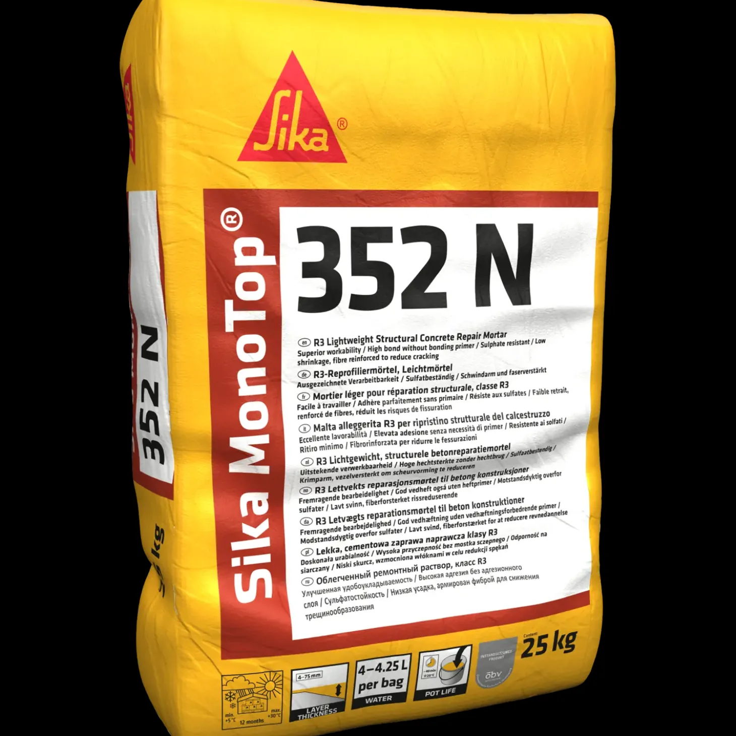 Sika Monotop-352N reparationsmørtel 25 kg