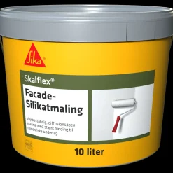 Skalflex Facade- Silikatmaling 001 hvid 10 L