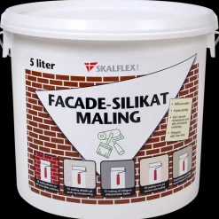 Skalflex Facade- Silikatmaling 002 sølvgrå 10 L