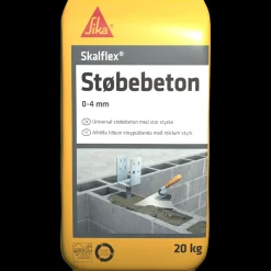 Skalflex støbebeton C100/400 0-4mm - 20 kg
