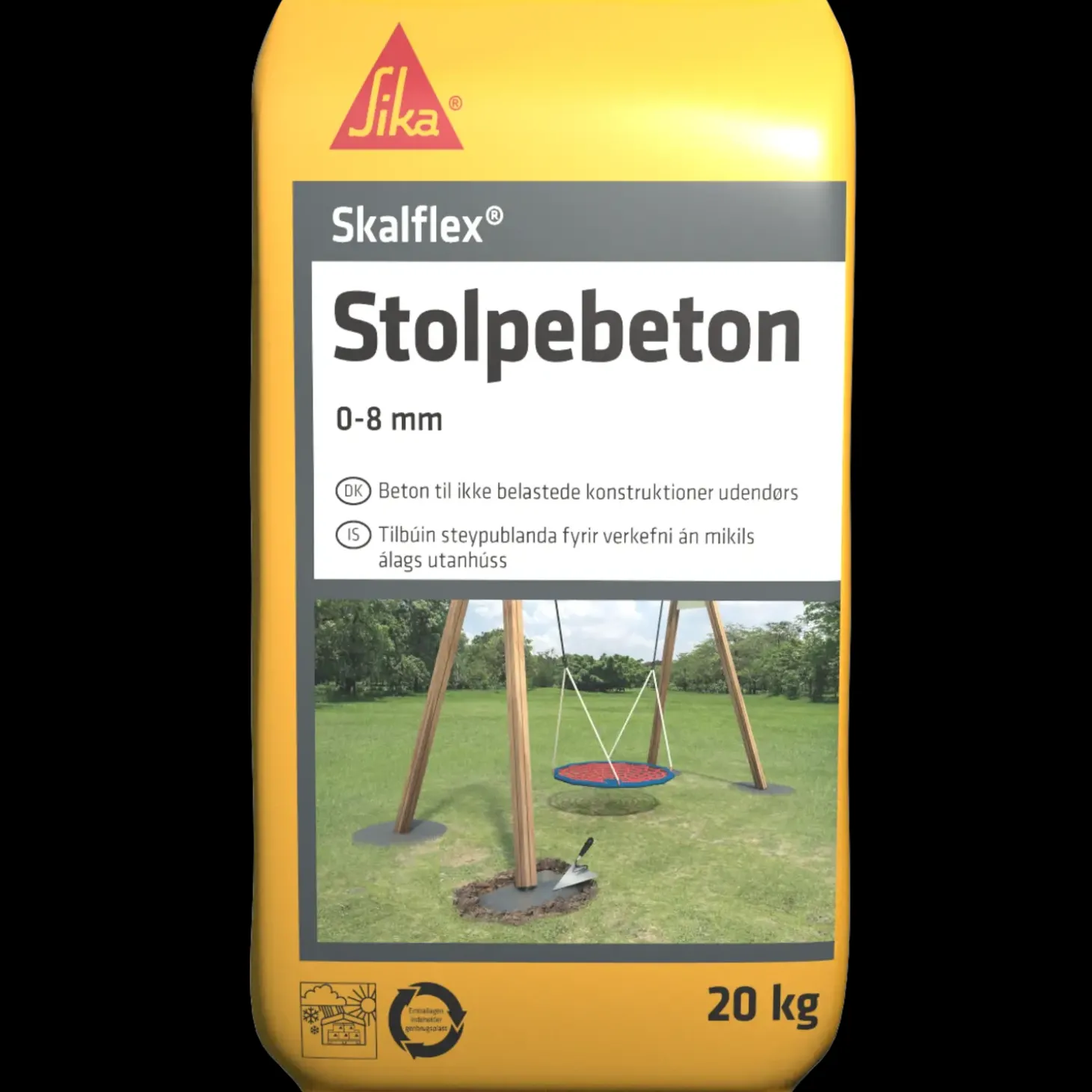 Skalflex stolpebeton 20 kg