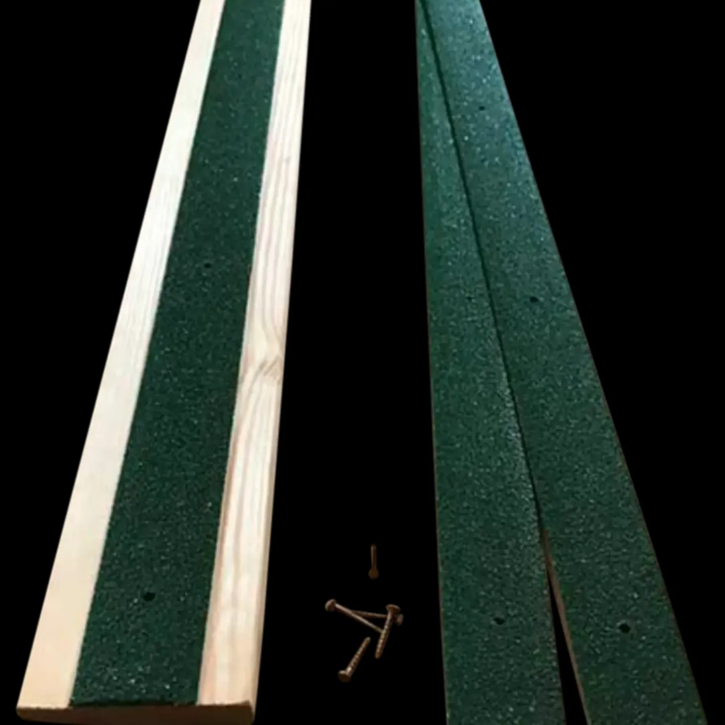 Skridsikker grp liste 50x1000 mm grøn