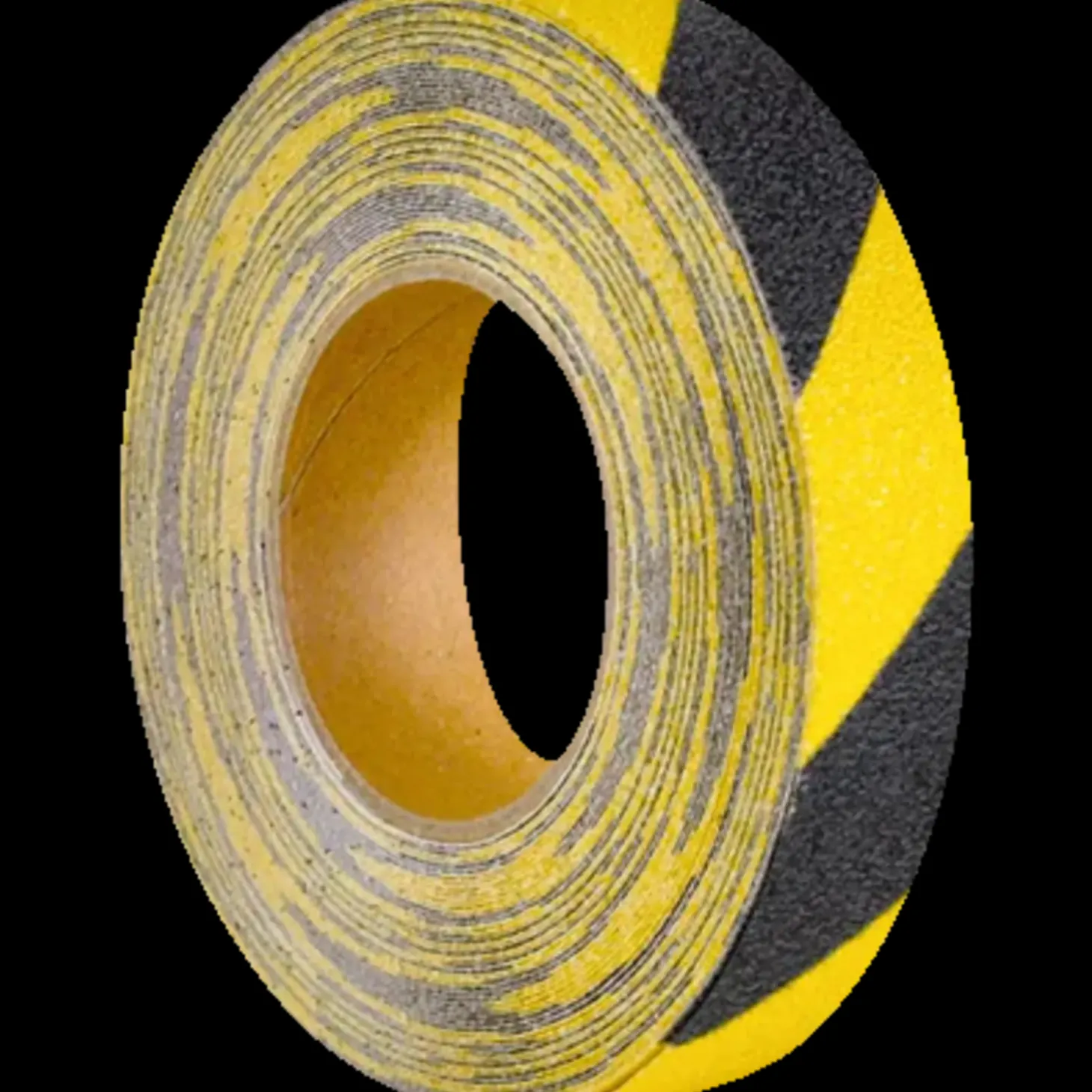 Skridsikker tape formbar 25 mm x 18,3 m gul/sort