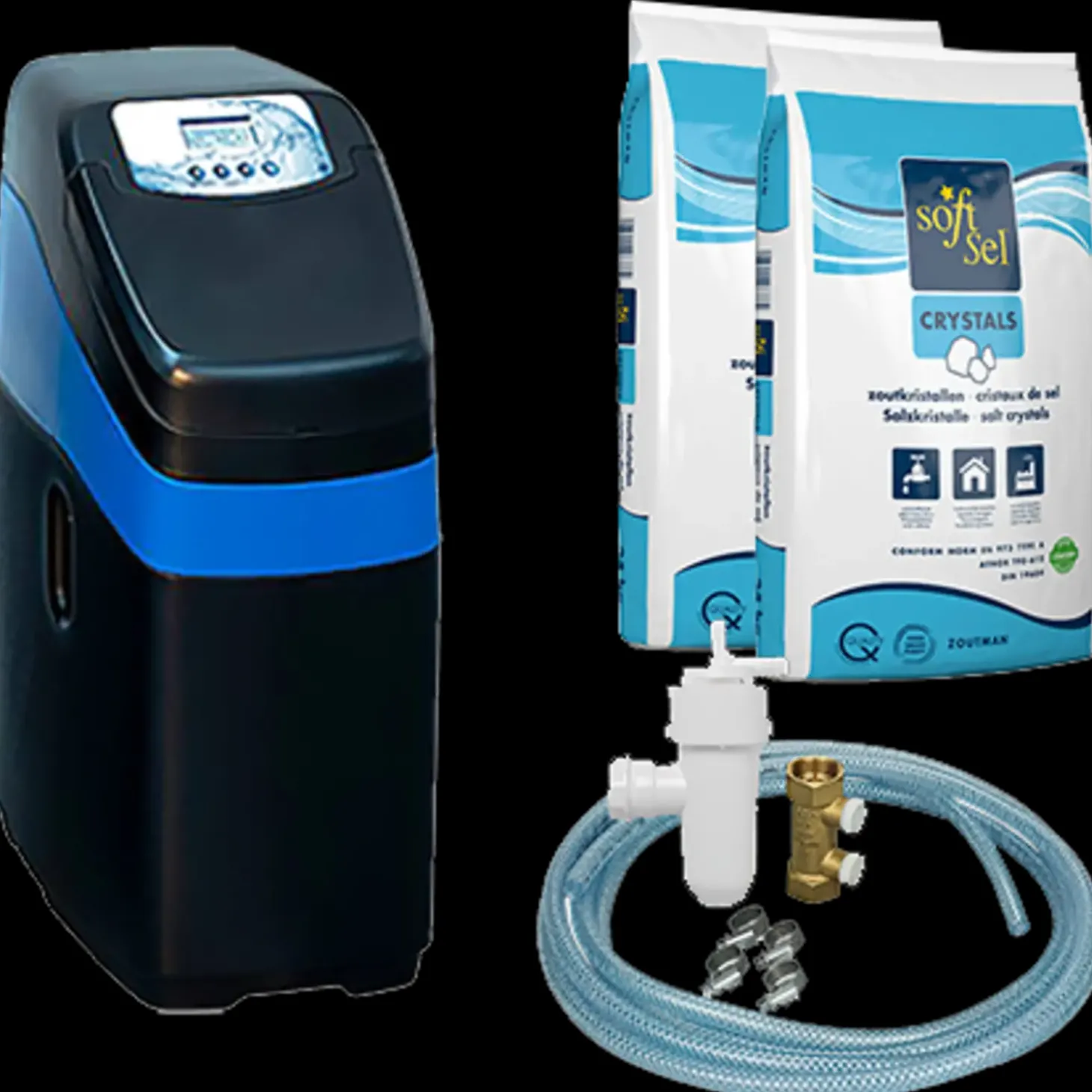 SmartFlow 125 blødgøringsanlæg inkl. tilbehør