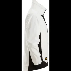 Snickers Allroundwork arbejdsjakke uforet hvid/sort str. M