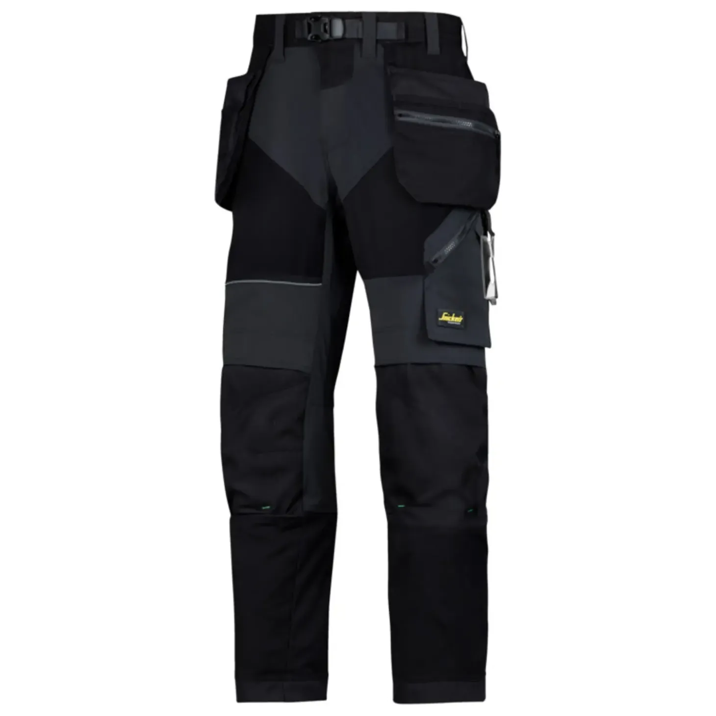Snickers Flexiwork arbejdsbukser+ med hylsterlommer sort str. 56