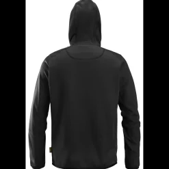 Snickers hættetrøje fleece sort str. 2XL