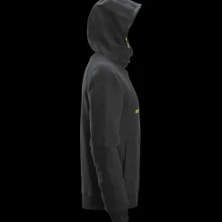 Snickers Logo hættetrøje sort str. XL